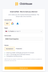 ClickHouse Cloud Service Deployment interface showing AWS region selection