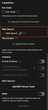 Capabilities panel with the Web Search section highlighted, showing the Web Search checkbox